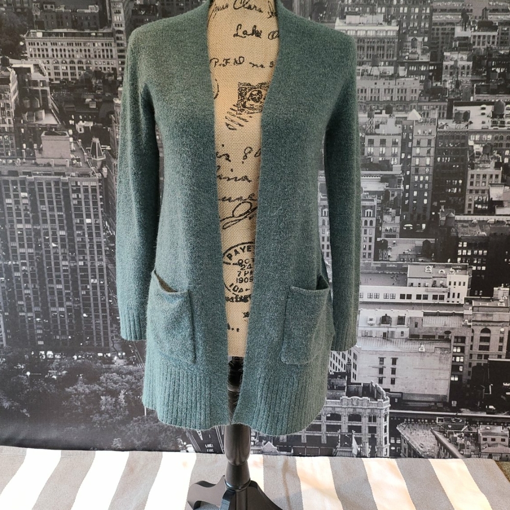 Old Navy Seafoam Green Cardigan Ladies XS